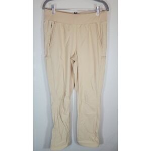 Columbia Omni-Shield Women's Hiking Pants Beige Tan Stretch Outdoor Size M